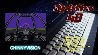 ChinnyVision - Ep 254 - Spitfire 40 - CPC, Spectrum, C64, MSX, XL/XE, BBC, Atari ST