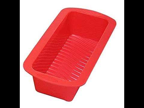 Silicone Bread & Loaf Pan Mould / Fruit Cake, Pastry Making Pan / Baking Mould (Multi Colour)