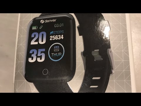 🇪🇸 ОБЗОР SMART ЧАСОВ «DENVER» SW-151 (Bluetooth,Smart watch)
