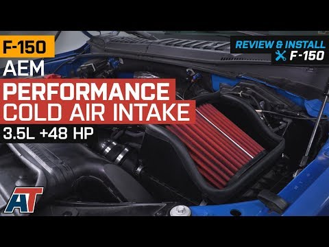 2015-2016 F150 AEM Performance Gunmetal Gray Cold Air Intake 3.5L EcoBoost Review & Install