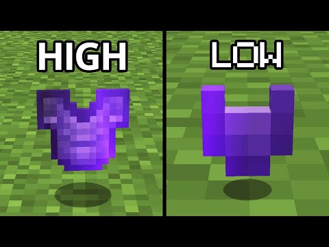 Alexa Real - minecraft texture quality: HIGH vs LOW