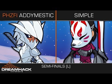 Addymestic vs simpLe - Semi-Finals (L) - DreamHack Winter 1v1 Top 4