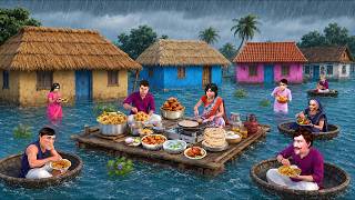 Floods Mei Floating Chicken Dhaba Wala Tasty Mutton Curry Street Food Hindi Kahaniya Moral Stories