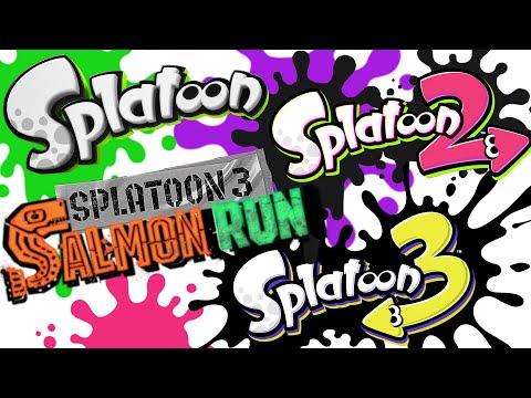 All Splatoon Reveal Trailer - (Splatoon, Splatoon 2, Splatoon 3 & Splatoon Salmon Run) 2015-2022