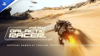 Star Wars: Galactic Racer - Bande-annonce de gameplay - VOSTFR - 4K - State of Play | PS5
