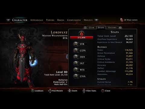 How to Bel solo barbarian loadout