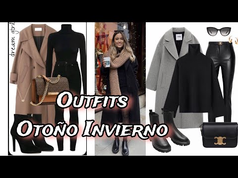 ROPA DE MODA OTOÑO INVIERNO 24-25 Looks en TENDENCIA COMBINACIONES DE ROOA MODERNA