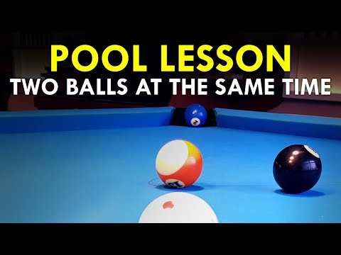 Pool Lesson | How To Make Two Balls Into The Same Pocket The Right Way