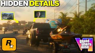 GTA 6 Launch Trailer Frame By Frame... (Hidden Details & Easter Eggs)