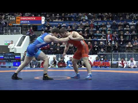 1/2 FS - 79 kg: M. RAMAZANOV (RUS) v. A. ZASEEV (RUS)