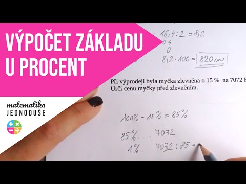 Calculating the Base Value in Percentages