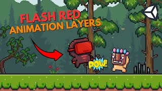 How to Make a Sprite Flash Red in Unity