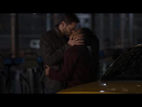 New Amsterdam 4x10 Kiss scene Max & Helen, Ryan Eggold & Freema Agyeman