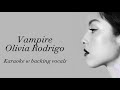 Olivia Rodrigo - vampire (karaoke w/backing vocals)