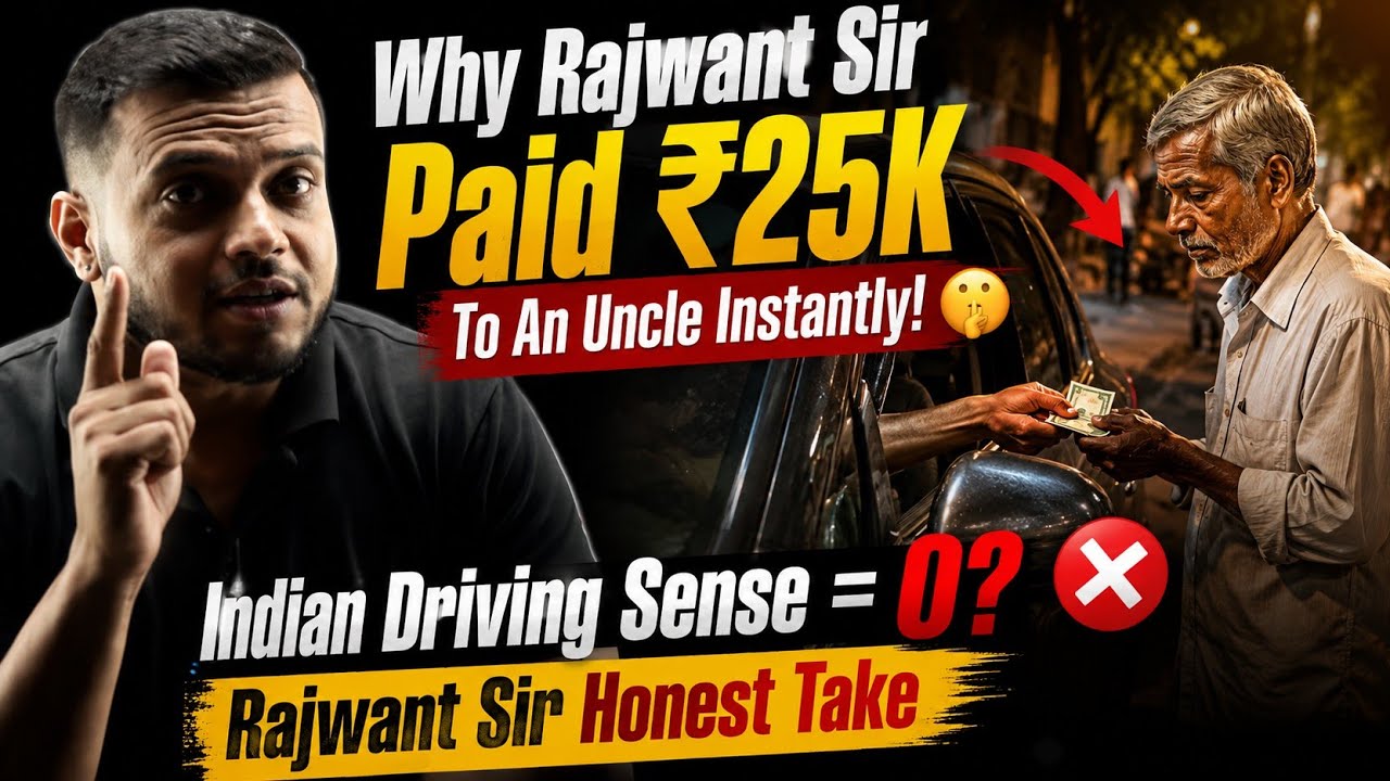 Indians Driving Roasted  - Rajwant Sir Honest Talk |मिलावट खाने में |