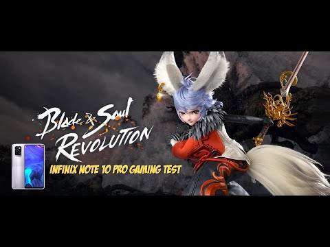 Infinix Note 10 Pro Gaming Test Blade&Soul Revolution Gameplay 2022