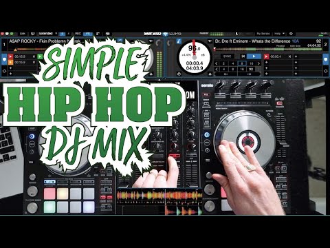 SIMPLE AND EFFECTIVE HIP HOP DJ MIX | BEGINNER TRANSITIONS
