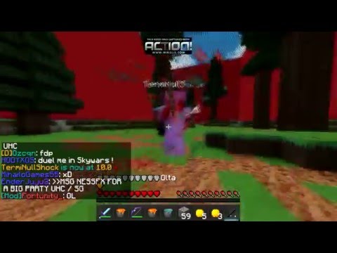 Badlion | Build UHC | 1v1 Series #1 BlondDevilSAY vs TermiNullShock