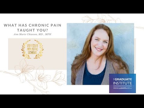 WHAT HAS CHRONIC PAIN TAUGHT YOU?