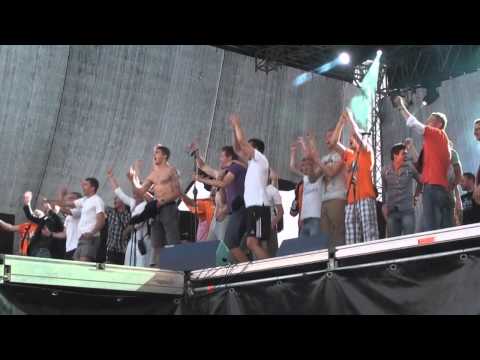 4 czerwiec 2011 - Chrobry Głogów w II lidze !!! Plac Targowy. Głogów