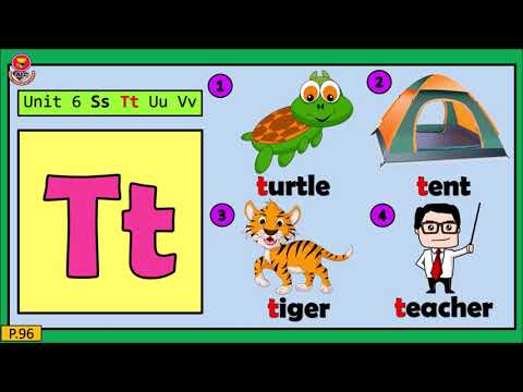 Chill English K.1 (Unit 7 Ss Tt Uu Vv)