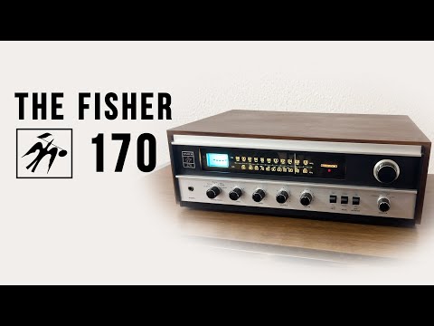 The Fisher 170 Stereo Receiver from 1972 #vintagehifi