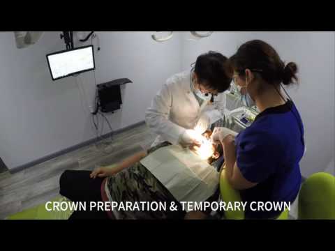 Brilliant Dental Crown Preparation & Temporary Crown