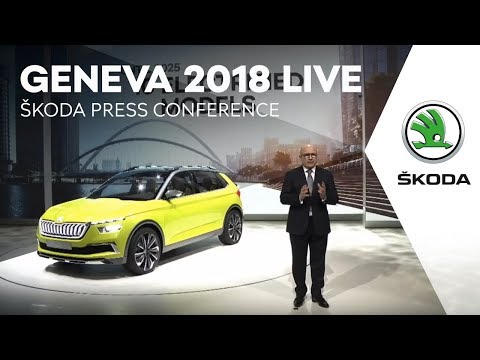 GENEVA 2018 LIVE: ŠKODA press conference