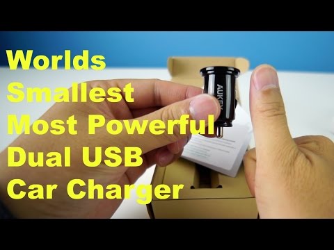Powerful dual usb car charger