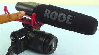 Video thumbnail for Rode Videomic Review with Rycote Lyre Mount + Sound Test by ReviewLamp