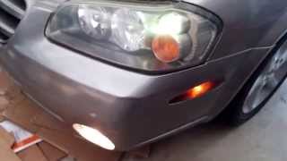 Nissan Maxima Rewire Fog Lights to Parking Lights