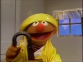 Sesame Street Ernie Over Prepares For The Rain