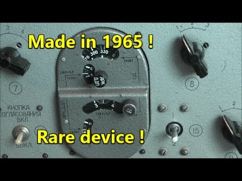 Soviet " упкси" avionics test panel teardown
