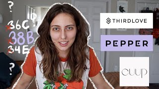 Bra Expert Reviews Bra Fit Quizzes | Thirdlove, Pepper, Cuup