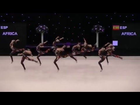 AGG 12-14y.Ritmika Cartagena - Africa.ESP * Miss Valentine 2016