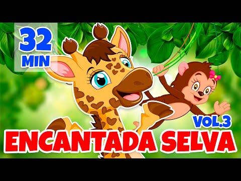 Encantada Selva Vol. 3 - Giramille 32 min | Desenho Animado Musical