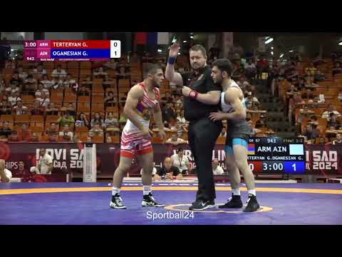 Gaspar Terteryan (ARM) - Grair Oganesian (AIN, RUS) | FINAL 67 kg Europe U20 Greco-Roman wrestling