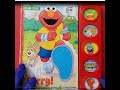SESAME STREET Soft Furry Bumpy Play A Sound INTERACTIVE