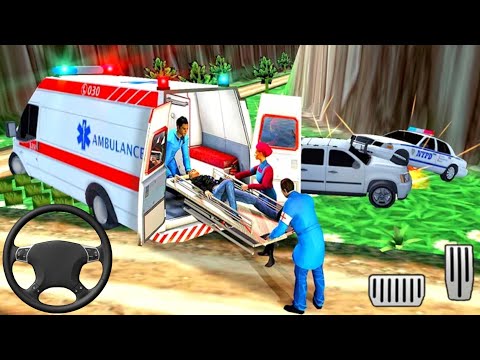 Urban City Ambulance Driver Simulator #12 - Impossible Emergency Rescue 3D - Android GamePlay