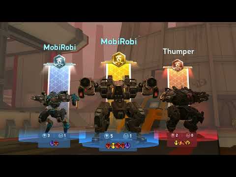 Fight in full | Gatecrasher's Minigun Domination: Control Point Clash on Smokestacks! #mecharena