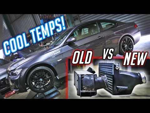 BMW N54 335i Upgrade 5\" Intercooler Install - FMIC DIY: MHD Stage 1+ Build