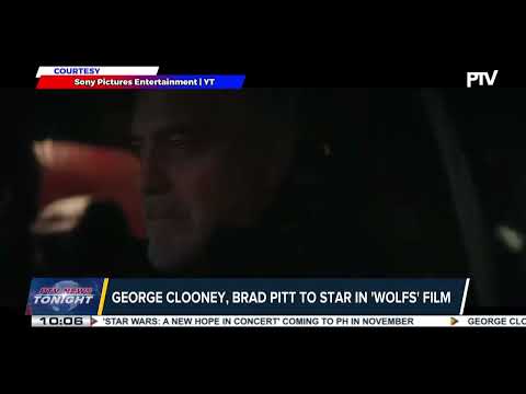 George Clooney, Brad Pitt to star in 'Wolfs' film