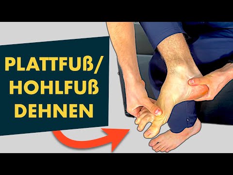 Fußübungen bei Plattfuß und Hohlfuß für gesunde Füße