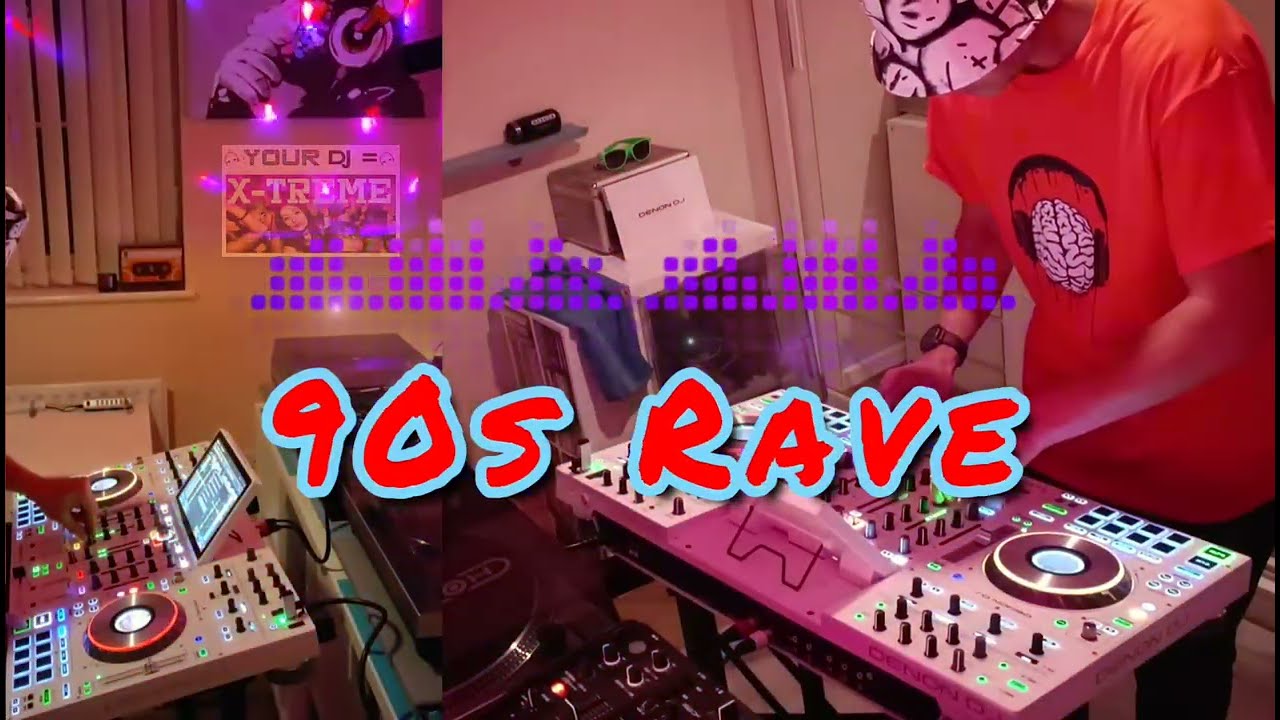 90s Rave Music Mashup Mix - Old Skool Classics