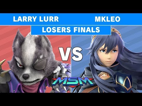 MSM 213 - T1 | Larry Lurr (Wolf) Vs Echo Fox | Mkleo (Lucina) Losers Final - Smash Ultimate