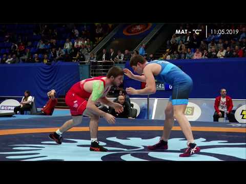 1/8 Final FS 79 kg TARIEL GAPHRINDASHVILI (GEO) - OLEKSIY SHCHERBAK (UKR)