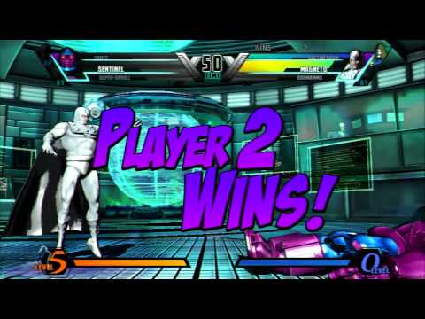 20140511 UMVC3 阿伯俠(Skrull,Dante,Sentinel) vs 團長(Magneto,Dormammu,Doom)