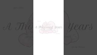 Download lagu A Thousand years【Kanon vers.】#nonienote mp3 Download lagu A Thousand years【Kanon vers.】#nonienote mp3