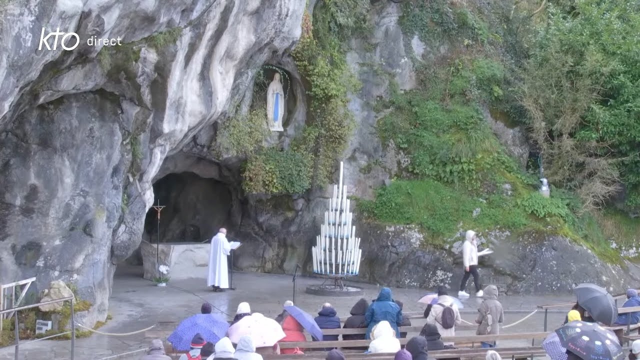 Chapelet du 9 janvier 2025 à Lourdes