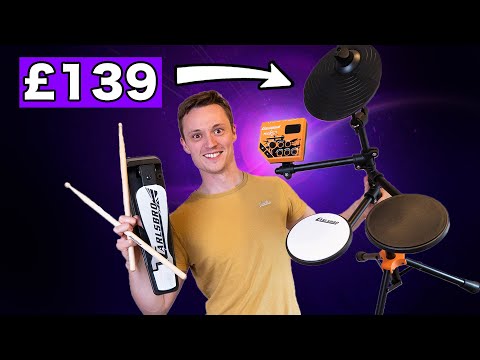 The CHEAPEST electronic drum kit I've ever seen